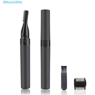 BACK2LIFE Electric Eyebrow Trimmer Painless Black for Neck Lips Body Arms Leg Women Beauty Instant P