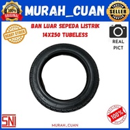 Electric Bike Outer Tire 14 X 2.50 TUBELESS