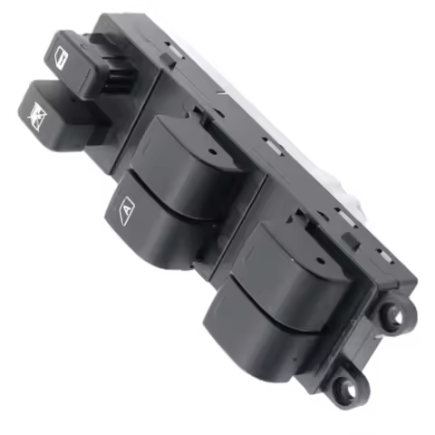 For Nissan Tiida C11 2004-2012 Front Left Window Lift Switch With 19 Pins 25401-EL30A 25401-EW70A 25