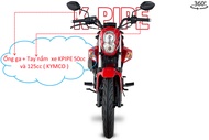 Ống ga + Tay nắm  xe KPIPE 50cc và 125cc ( KYMCO )