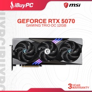MSI GeForce RTX 5070 GAMING TRIO OC 12GB GDDR7 Graphics Card