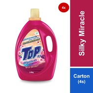 [Carton Deal] Top Liquid Laundry Detergent Silky Miracle 3.6kg x4s