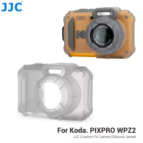 JJC Soft Silicone Case for KODAK PIXPRO WPZ2 Anti-Scratch Fit Lightweight Protective Case Kodak PIXP
