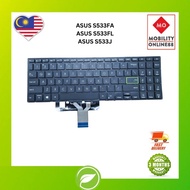 ASUS S533F S533FA S533FL S533J S533JQ ASUS S533E C/W BACKLIGHT NOTEBOOK KEYBOARD