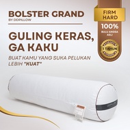 DDPillow Bolster Genuine Goose Feather Hotel Bolster/ Hard Bolster/, Grand Type (Firm Hard)