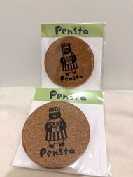 ✈️JR 東日本 Pensta x Suica 企鵝 西瓜卡 杯墊