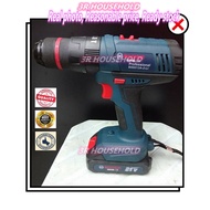 BOSHUN 21V CORDLESS HAMMER DRILL DRIVER IMPACT CORDLESS DRILL 13MM BATTERY DRILL