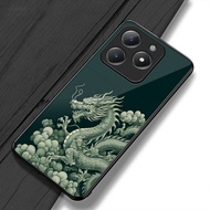 Latest 2024 Realme C61 Glossy Glass Softcase C61 Mobile Phone Case - Mobile Phone Protector - Mobile