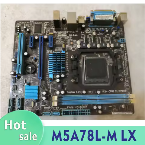 M5A78L-M LX motherboard socket AM3 DDR3 760G/780L 16GB desktop motherboard 100% test