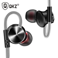 QKZ DM10 3.5mm Plug Magnetic Microphone In-Ear Earphone Metal Wired Headset for Smartphones