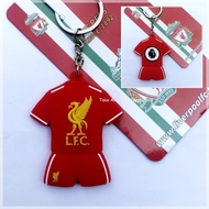 GANTUNGAN Liverpool LFC Club Logo Football Player Jersey Set Keychain