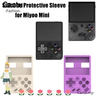 FACC-H Protective Sleeve, Waterproof Silicone Game Console Protective ,  Solid Color Sweatproof Fall Prevention Storage Box for Miyoo Mini