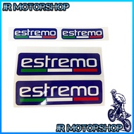 Sticker ESTREMO Italy Stiker Helmet Motorcycle Sticker