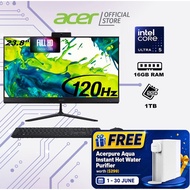 [Free Acerpure Water Dispenser][NEW] Acer Aspire C24B (CU5161T) 23.8 Inch 120Hz All-in-One Desktop |