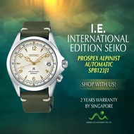 SEIKO INTERNATIONAL EDITION PROSPEX ALPINIST MECHANICAL AUTOMATIC MEN LEATHER STRAP SPB123J1