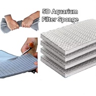 5D Filter Sponge Aquarium Filter Media / Aquarium Accessories / Sponge Filter / Filter Wool