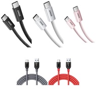USB-C Cable 240W C-C and USB-A 3.0 C-A 1.0m 1.8m Braided Fast Charging Japan