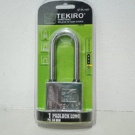 rus46 KUNCI Gembok LEHER PANJANG 50mm Tekiro Rumah Pagar 50 mm Padlock