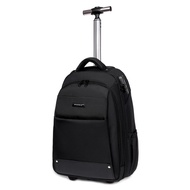 Pull Handle Laptop Backpack 18 Inch