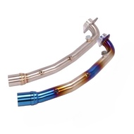 Elbow For Xciting 400 K-XCT300 S400 Stainless Steel Exhaust Pipe Connect to 51MM/2"  I.D Mufflers