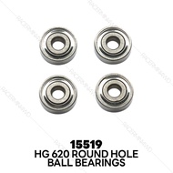 TAMIYA 15519 Mini 4WD 620 HG Round Hole Ball Bearings (4pcs.)