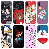 Redmi 9A Case Silicone TPU Back Cover Xiaomi Redmi 9A 9 A Redmi9A Animated Cartoon Soft Phone Casing