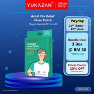 Yukazan Flu Patch Adult 6's Flu Relief Nose Patch 6'S G6PD Friendly Suitable for Sensitive Skin / Si