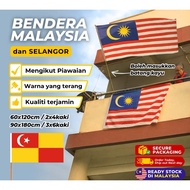 Bendera Malaysia/Flag/malaysia 2X4FT