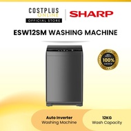 Sharp ESW12SM Fully Auto Inverter Washing Machine 12KG Mesin Basuh Automatik