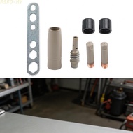 For Mig Welding Kit for 15AK Torch 7PCS Non-Stick Tips Nozzles Wrench Insulators
