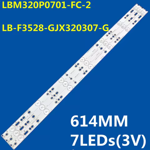 LED Backlight Strip For LB-F3528-GJX320307-G LBM320P0701-FC-2 32E100E 32E200E 32LH500D 32PFS4132/12