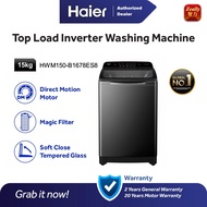 Haier 11/13/15kg Inverter Top Load Washing Machine HWM110-B1678ES8/HWM130-B1678ES8/HWM150-B1678ES8