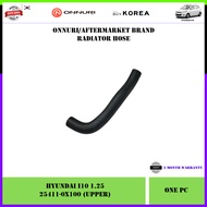 Hyundai I10 1.25 Onnuri Radiator Hose (Upper 25411-0X100 / Lower 25412-0X100)