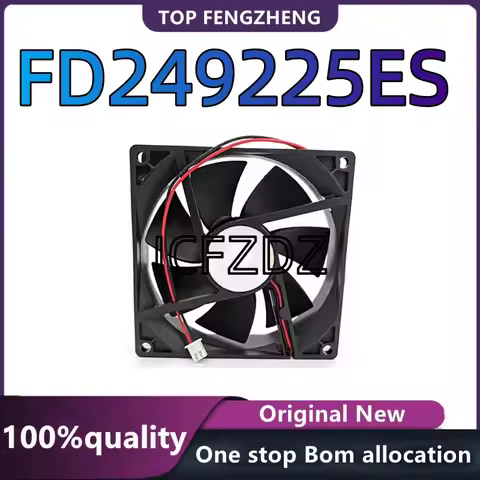 100% new original FD249225ES 9225 DC24V 0.27A 2WIRE Cooling fan 92*92*25mm in stock