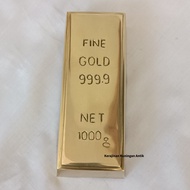 Fine gold 999.9 / miniatur emas batangan 1000 gr