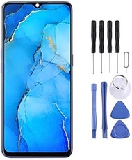 Mobile Phones LCD Screen AMOLED Material LCD Screen and Digitizer Full Assembly for Oppo Reno3 CPH2043A91/PCPM00/CPH2001/CPH2021/F15/CPH2001/Find X2 Lite/CPH2005 Replacement Part
