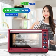 KITMENS KM-KO65 Red Oven Home Oven Kitchen Oven Digital Oven Electric Oven Fermentation Oven Defrost