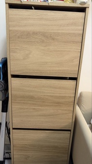 IKEA Bissa 三格鞋櫃 (可議）