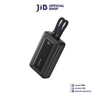 POWER BANK (แบตเตอรี่สำรอง) ANKER ZOLO BUILT-IN USB-C + LIGHTING 10000 mAh (A1680H11) BLACK