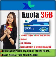 Kartu Kuota Telkomsel Simpati 3GB Siap Pakai Full 24 Jam