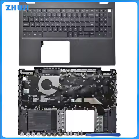 Repalce Cover For Latitude 15 3510 E3510 LCD Back Cover Front Bezel Palmrest Bottom Case 08XVW9 0PG2