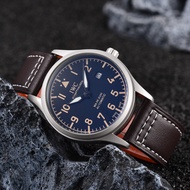 IWC IWC Pilot Retro Military Watch Men's Wrist Watch Multicolor Dial Thick Stitching Belt Luminous D