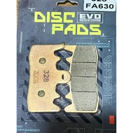 Evo Racing Disc Pad Brake Pad Caliper M3 K50 Ak550 High Performance Sintered Ceramic Pump Brake Pad 