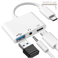 POP Type-C to 3.5m Headphone Mobile Phone Tablet Data Transmission