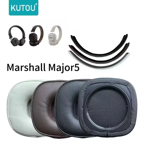 KUTOU Marshall Major III/IV/V Ear Pads Replacement Ear Pads Cushions Compatible with Marshall Major 