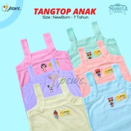 KATUN 6 Pcs Girls' Undershirt Singlet - Tube Top Without Holes for Ages 6 Years - Cotton Singlet Und