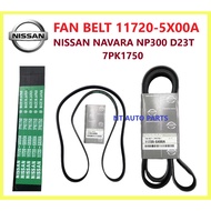 11720 5X00A Nissan Fan Belt 7PK1750 - Nissan Navara NP300 D23T