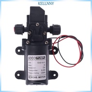 Kellnny for DC 12V 130PSI 6L Min Water  Pressure Diaphragm Self Priming Pump 70W