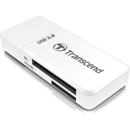 Transcend USB 3.0 SDHC / SDXC / microSDHC/SDXC Memory Card Reader (White) / / microSDHCSDXC