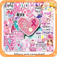 50 Pieces Of Stickers To Encourage Fighting Cancer Fight Encouragement Sticker